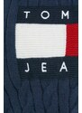 Svetr Tommy Jeans dámský, tmavomodrá barva,