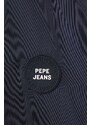 Bunda Pepe Jeans dámská, černá barva, přechodná