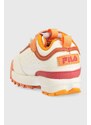 Dětské sneakers boty Fila Disruptor oranžová barva