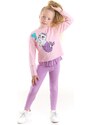 mshb&g Sea Cat Girl's T-Shirt Tights Set