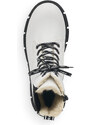Dámská kotníková obuv z ekokůže X3414-80 Rieker bílá