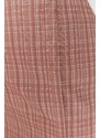 Trendyol Brown A-Line Weave Mini Plaid Skirt