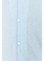 Trendyol Blue Men's Regular Fit Knitted Pajamas Set, Family Combine