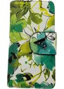 Swifts Dámská peněženka s květinami zelená P410