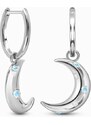 Royal Exklusive Royal Fashion stříbrné náušnice GU-DR23083E-SILVER-MOONSTONE-TOPAZ