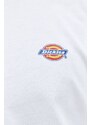 Bavlněné tričko s dlouhým rukávem Dickies bílá barva, DK0A4Y4RWHX1-WHITE