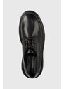 Kožené polobotky Vagabond Shoemakers Jeff pánské, černá barva
