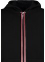 Trendyol Black Men's Regular Fit Hooded Cotton Sweatshirt with Pillow, and Cardigan