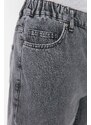 Trendyol Men's Anthracite Relax Fit Elastic Waist Jeans Jeans Pants