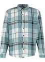 Trendyol Mint Regular Fit Plaid Shirt