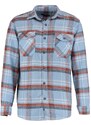 Trendyol Light Blue Men's Overshirt, Plaid Shirt -