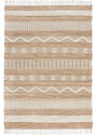 Flair Rugs koberce Kusový koberec Jubilant Medina Jute Natural/Ivory - 120x170 cm