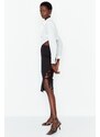Trendyol Black Lace Detailed Skirt