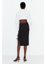 Trendyol Black Lace Detailed Skirt