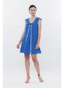 Effetto Woman's Dress 0131 Navy Blue