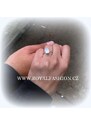 Royal Exklusive Royal Fashion prsten 14k zlato Vermeil GU-DR23091R-ROSEGOLD-MOONSTONE-TOPAZ