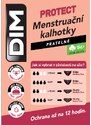 DIM MENSTRUAL LACE SLIP - Menstrual panties with lace - black