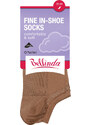 Bellinda Dámské ponožky FINE IN-SHOE SOCKS - Dámské nízké ponožky - bílá