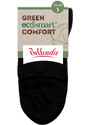 Bellinda GREEN ECOSMART COMFORT SOCKS - Women's socks made of organic cotton with non-pressing hem - black