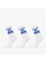 Pánské ponožky Nike Sportwear Everyday Essential Crew Socks 3-Pack White/ Game Royal