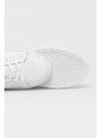 Kožené sneakers boty Armani Exchange bílá barva