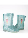 Glitter high boots girls Shelvt mint