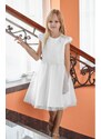 Dívčí šaty Julia bílé