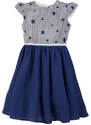 Dívčí šaty modré Fiona Al - Da