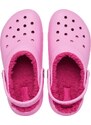 Dětské boty Crocs CLASSIC LINED růžová
