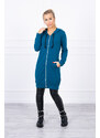 K-Fashion Šaty s kapucí, mikina marine