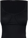 Trendyol Black Knitted Body with Decollete Detailed