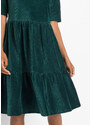 bonprix Manšestrové šaty Zelená