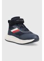 Dětské sneakers boty Tommy Hilfiger tmavomodrá barva