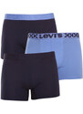 3PACK pánské boxerky Levis modré (701203918 001)