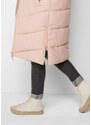 bonprix Oboustranná prošívaná vesta s recyklovaným polyesterem a kapucí Růžová