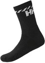 Ponožky HELLY HANSEN COTTON SPORT SOCK 3PK 990 BLACK