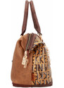 Dámská koženková kabelka do ruky Anekke Urban Forest, hnědá