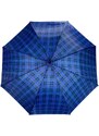 Swifts Holový kostkovaný deštník modrá 1104/2