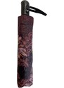 Swifts Skládací deštník s květinami červená 1114