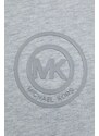 Bavlněné tričko s dlouhým rukávem MICHAEL Michael Kors šedá barva, melanžový
