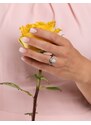Silvego Stříbrný prsten s přírodním Larimarem JST14809LA