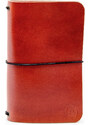 TlustyLeatherWorks Cestovatelský deník COLORS vel.: CLASSIC (110x200mm)