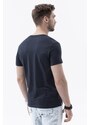 Pánské triko s krátkým rukávem Leptir 701/02 V-neck