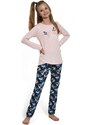 Dívčí dlouhé pyžamo Cornette 963-964/158 Fairies