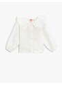 Koton Baby Collar Shirt Frilly Long Sleeve