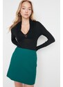 Trendyol Green Woven Skirt With Pocket