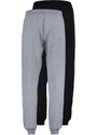 Trendyol Grey-Black Regular/Normal Fit Elastic Jogger 2-Pack Sweatpants