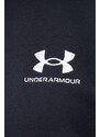 Mikina Under Armour pánská, černá barva, hladká, 1374250