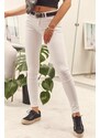 FASARDI Bílé džínové džíny