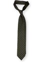 Kolem Krku Staro-zelená kravata Soft Silk